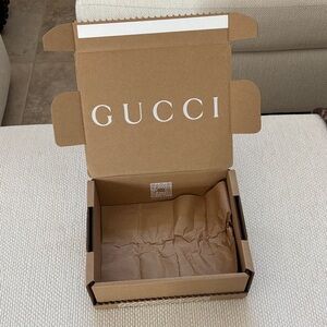 Gucci Brown Cardboard Gift Box